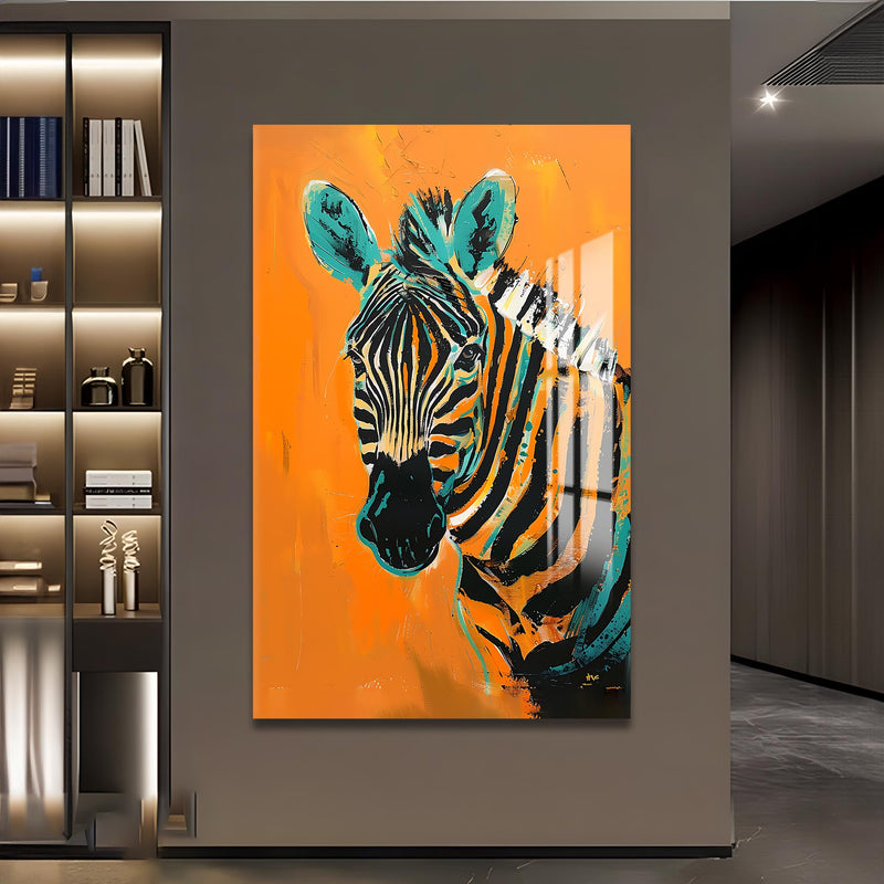 Rengarenk Zebra Cam Tablo – Cam Tablo