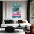 Küvette Leopar Cam Tablo – Cam Tablo