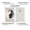 Yin Yang Kedi Cam Tablo – Cam Tablo
