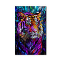 Rengarenk Aslan Cam Tablo – Cam Tablo