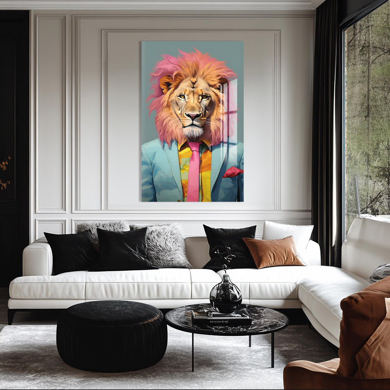 Aslan Patron Cam Tablo – Cam Tablo