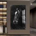 Friesian Atı Cam Tablo – Cam Tablo