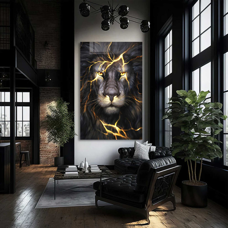 Zeus Aslan Cam Tablo – Cam Tablo