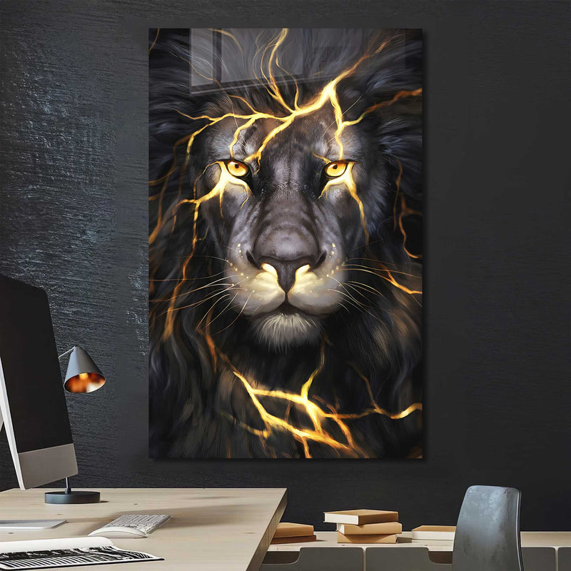 Zeus Aslan Cam Tablo – Cam Tablo