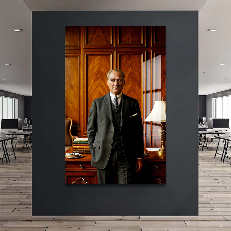 Atatürk Cam Tablo – Cam Tablo