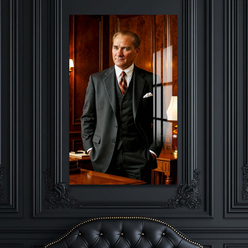 Atatürk Cam Tablo – Cam Tablo
