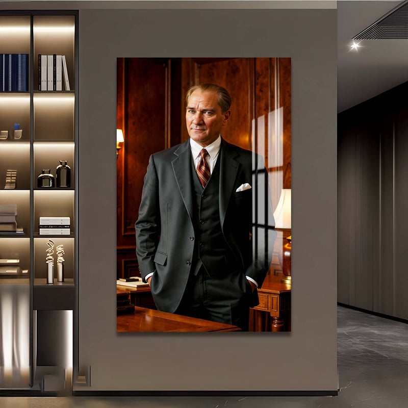 Atatürk Cam Tablo – Cam Tablo