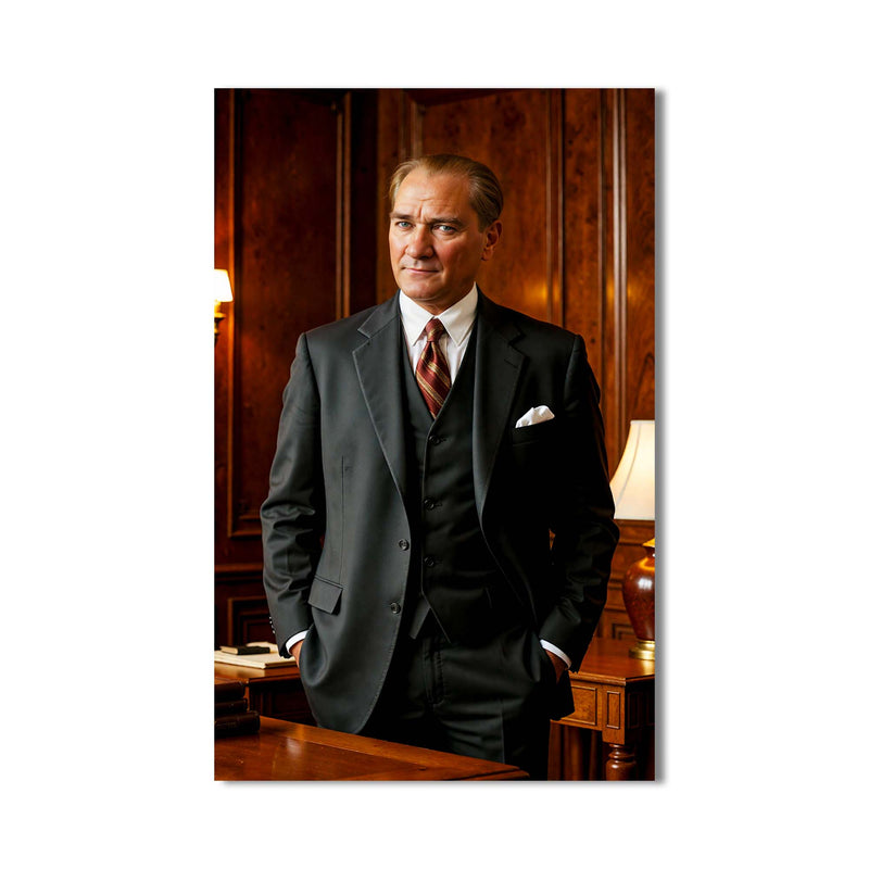 Atatürk Cam Tablo – Cam Tablo