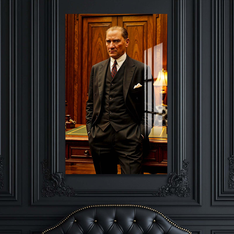 Atatürk Cam Tablo – Cam Tablo