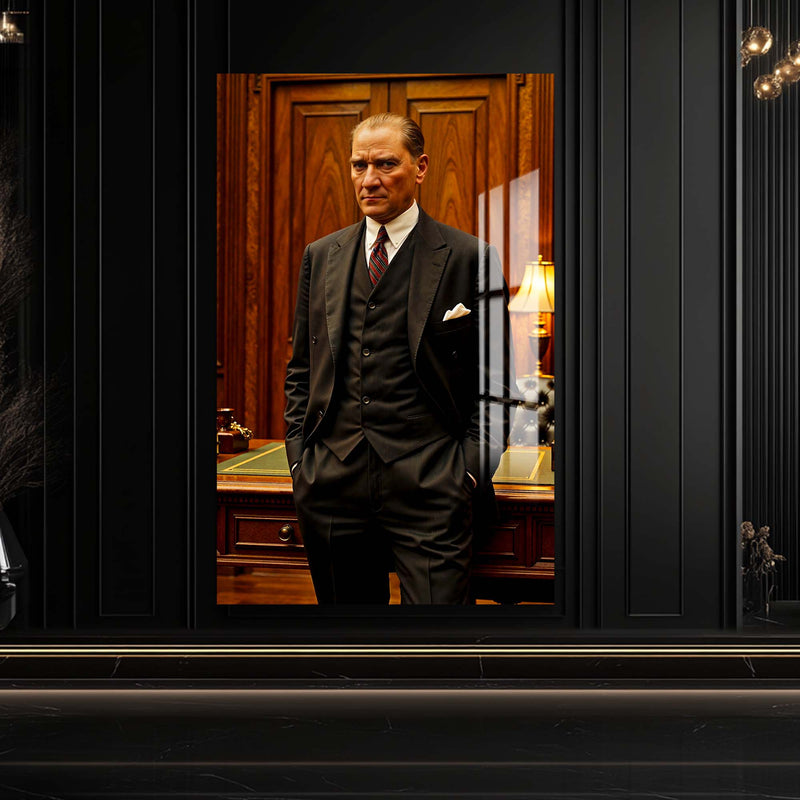 Atatürk Cam Tablo – Cam Tablo
