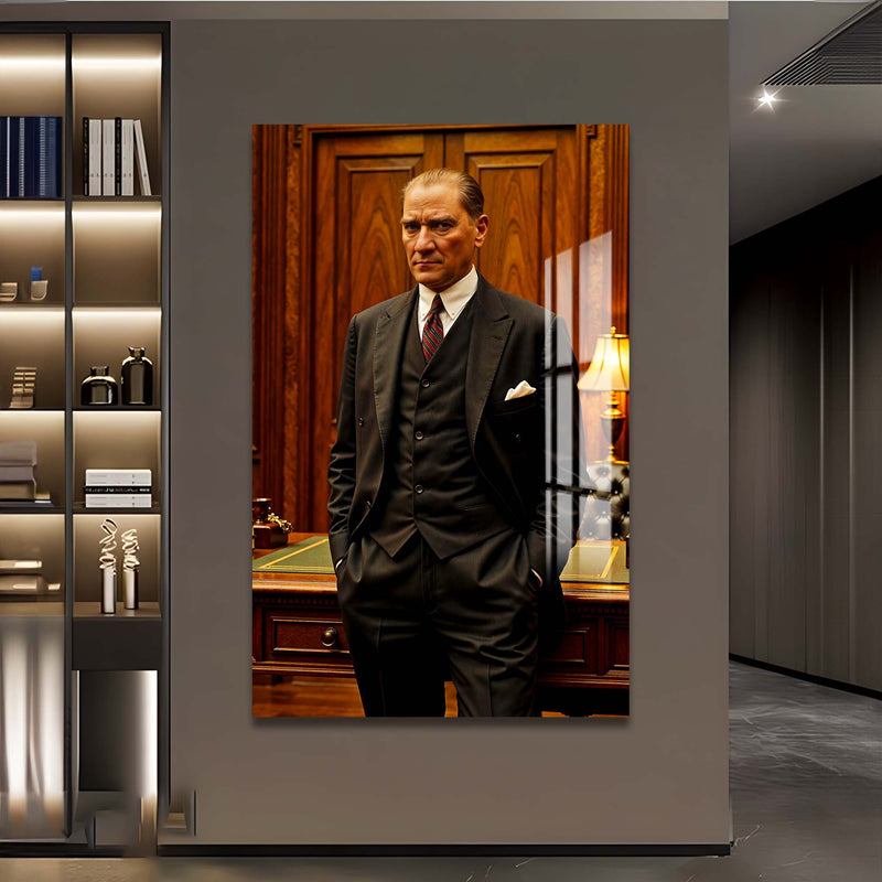 Atatürk Cam Tablo – Cam Tablo