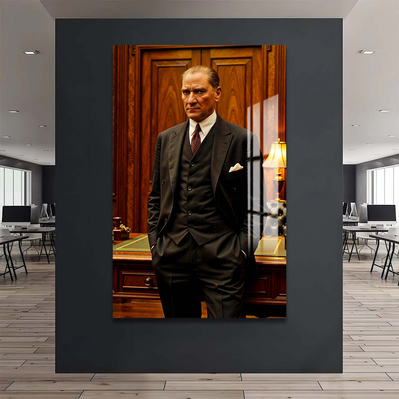 Atatürk Cam Tablo – Cam Tablo