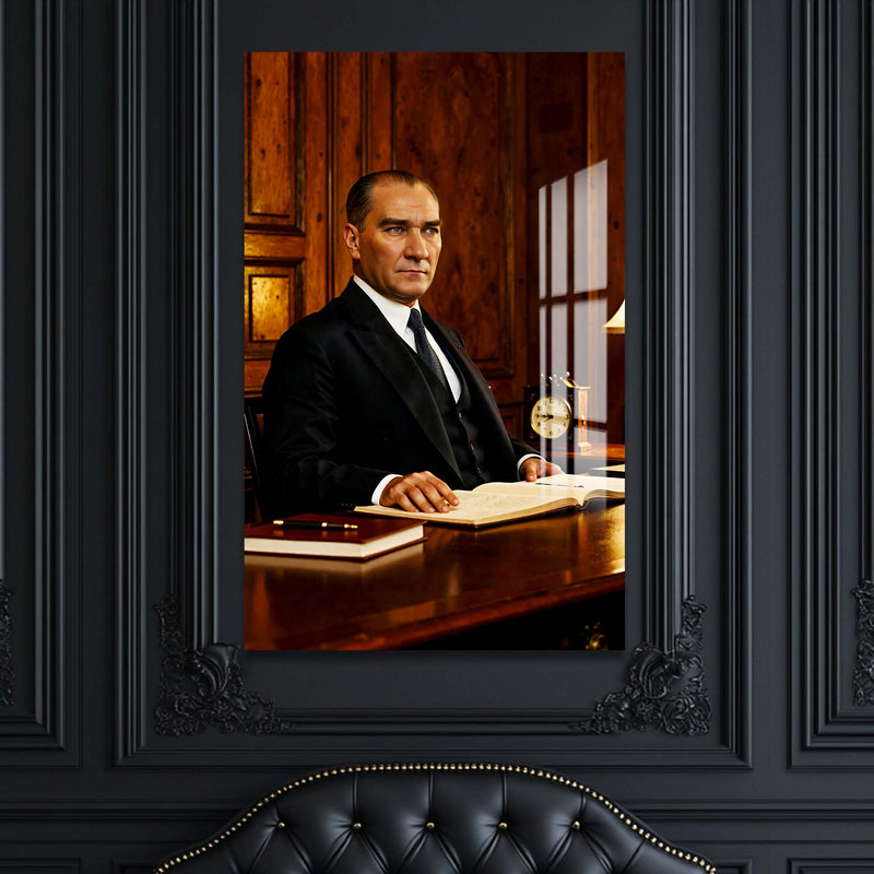 Atatürk Cam Tablo – Cam Tablo