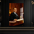 Atatürk Cam Tablo – Cam Tablo