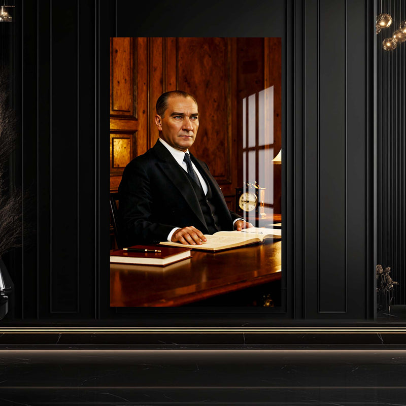 Atatürk Cam Tablo – Cam Tablo