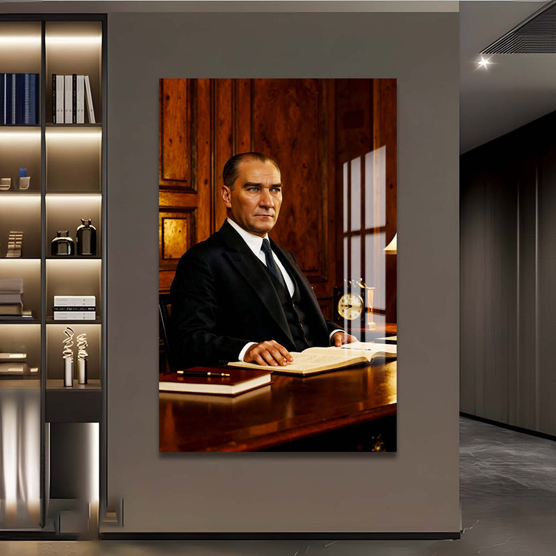 Atatürk Cam Tablo – Cam Tablo