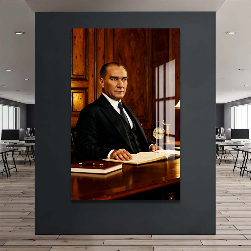 Atatürk Cam Tablo – Cam Tablo
