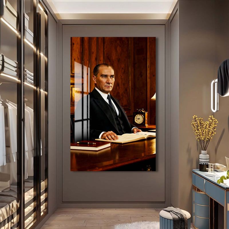 Atatürk Cam Tablo – Cam Tablo