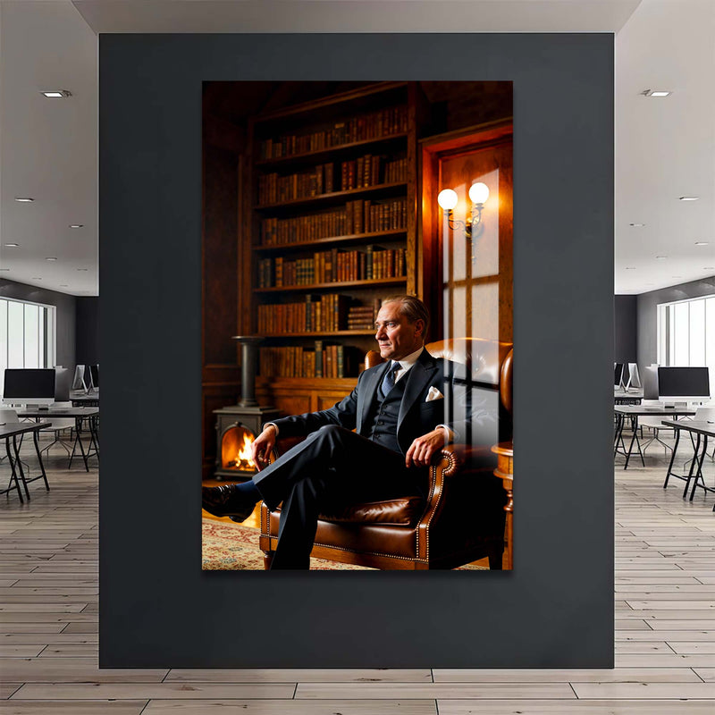 Atatürk Cam Tablo – Cam Tablo