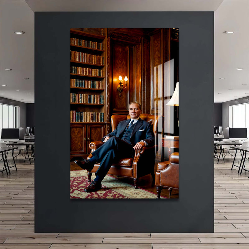 Atatürk Cam Tablo – Cam Tablo
