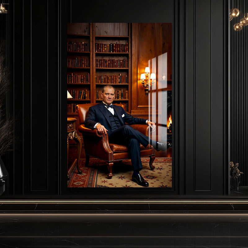 Atatürk Cam Tablo – Cam Tablo