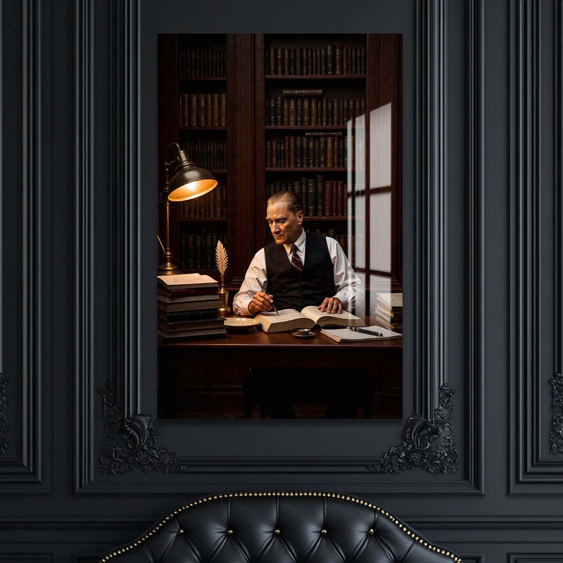 Atatürk Cam Tablo – Cam Tablo