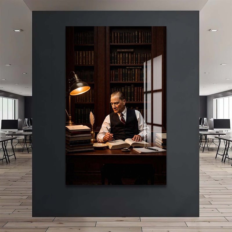 Atatürk Cam Tablo – Cam Tablo