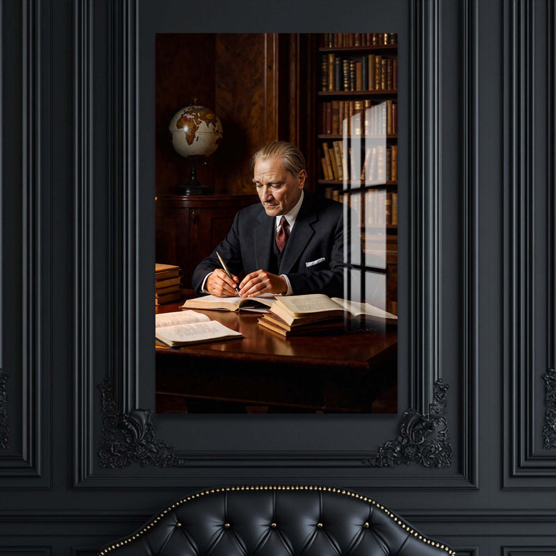 Atatürk Cam Tablo – Cam Tablo