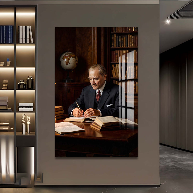 Atatürk Cam Tablo – Cam Tablo