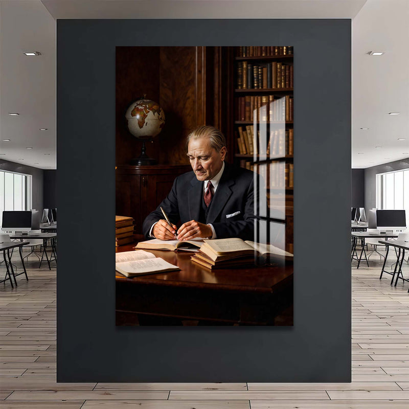 Atatürk Cam Tablo – Cam Tablo