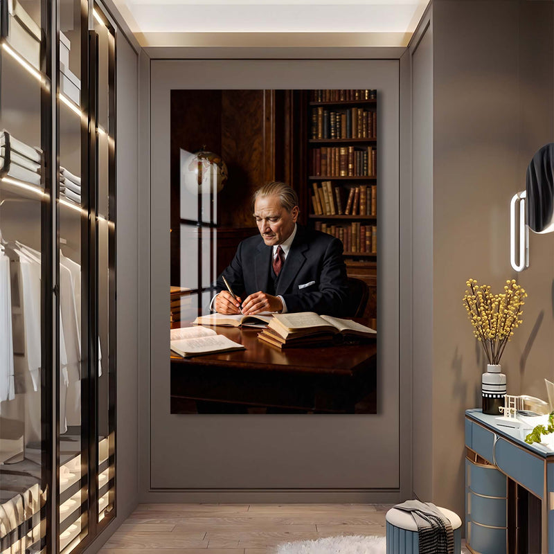 Atatürk Cam Tablo – Cam Tablo