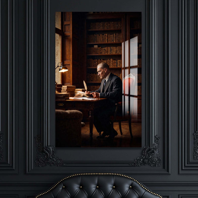 Atatürk Cam Tablo – Cam Tablo
