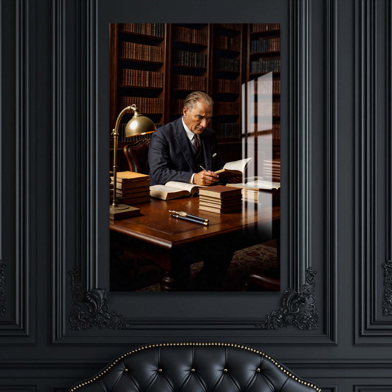Atatürk Cam Tablo – Cam Tablo