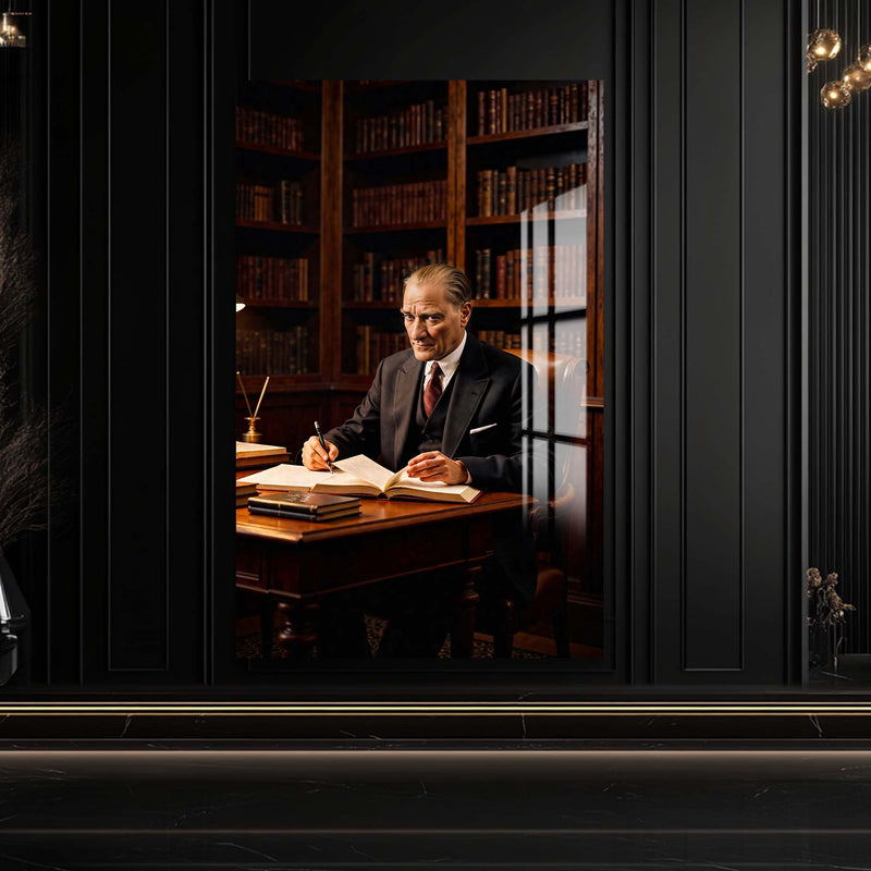 Atatürk Cam Tablo – Cam Tablo