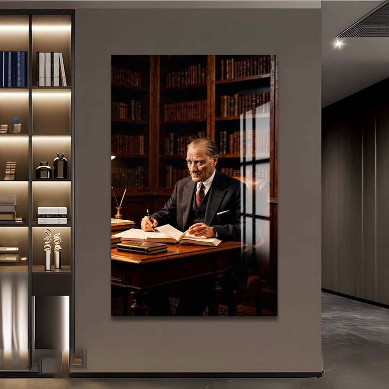 Atatürk Cam Tablo – Cam Tablo