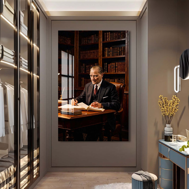 Atatürk Cam Tablo – Cam Tablo