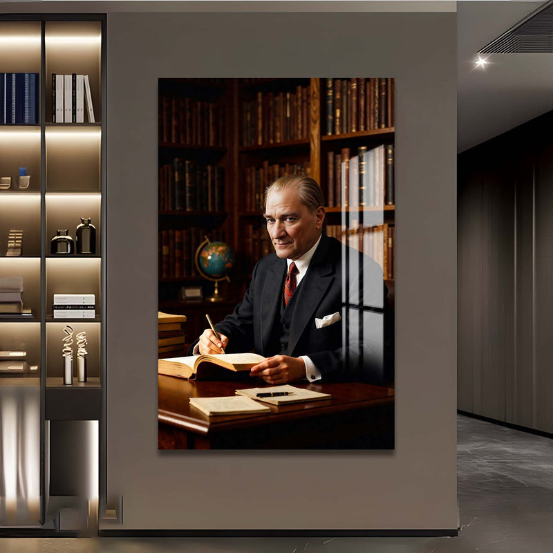 Atatürk Cam Tablo – Cam Tablo
