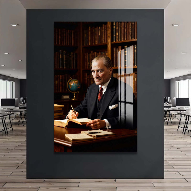 Atatürk Cam Tablo – Cam Tablo