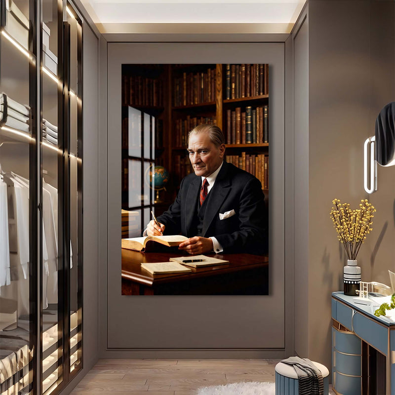 Atatürk Cam Tablo – Cam Tablo
