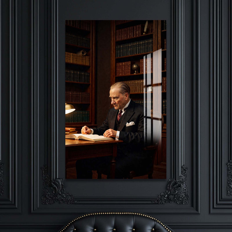 Atatürk Cam Tablo – Cam Tablo