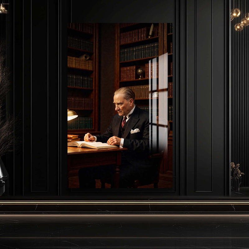 Atatürk Cam Tablo – Cam Tablo