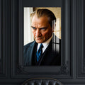 Atatürk Portresi Cam Tablo – Cam Tablo