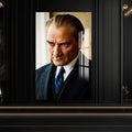 Atatürk Portresi Cam Tablo – Cam Tablo