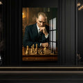 Atatürk Satranç Cam Tablo – Cam Tablo