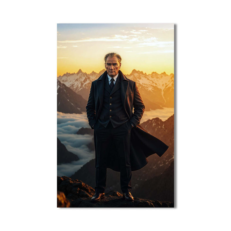 Atatürk Manzara Cam Tablo – Cam Tablo
