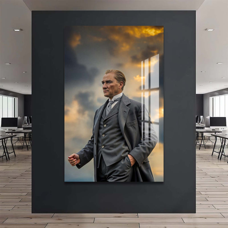 Atatürk Cam Tablo – Cam Tablo