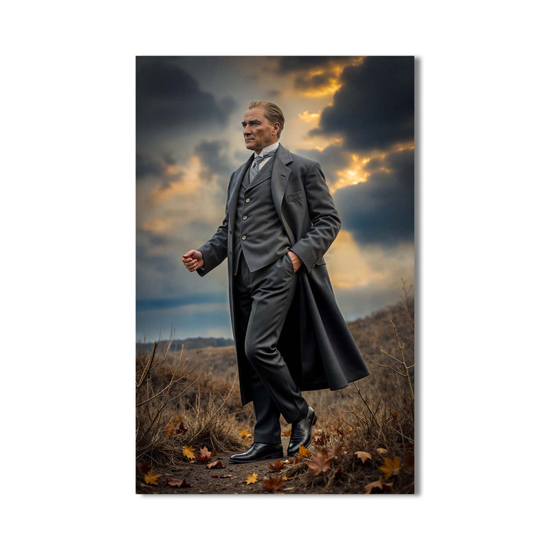 Atatürk Manzara Cam Tablo – Cam Tablo