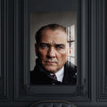 Atatürk Portre Cam Tablo – Cam Tablo