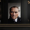 Atatürk Portre Cam Tablo – Cam Tablo