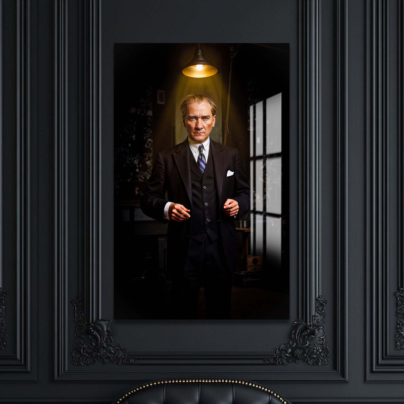 Atatürk Cam Tablo – Cam Tablo